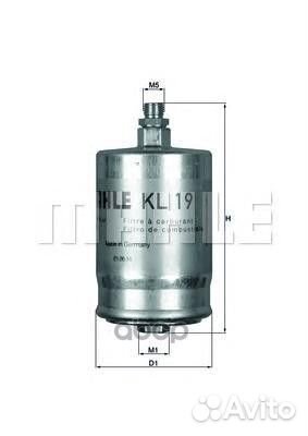 Фильтр топливный KL19 Mahle/Knecht