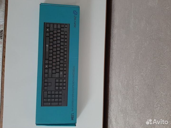 Клавиатура проводная,новая, Оклик 120М