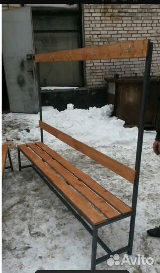 Скамья лавочка для раздевалок