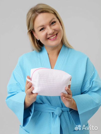 Халат банный вафельный Артикул 1609 - 1606