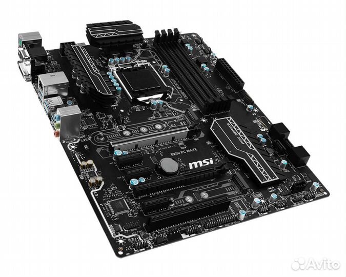 Комплект MSI b250pc mate, i3 7100, 16Gb, rx470 4gb