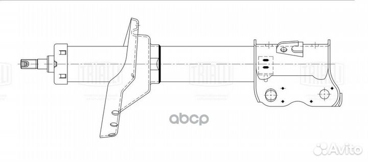 Амортизатор AG 22166 Trialli