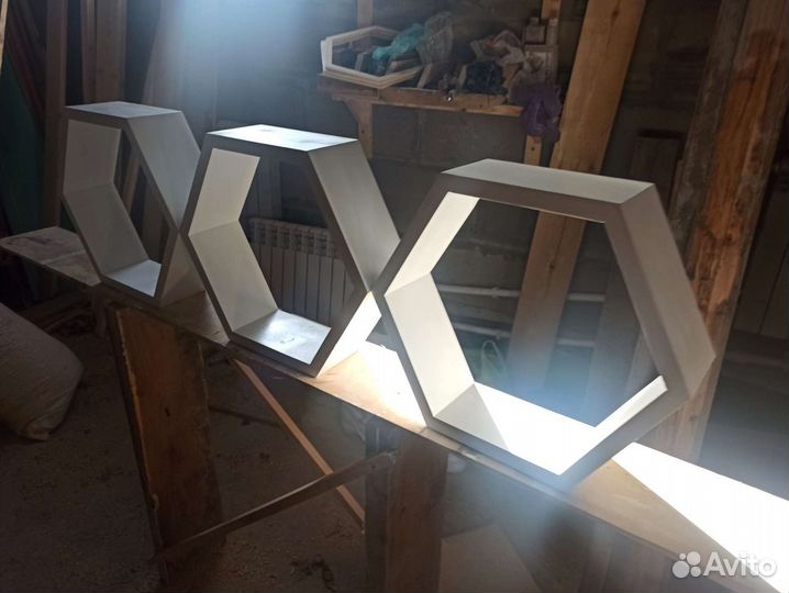 Полки соты подвесные