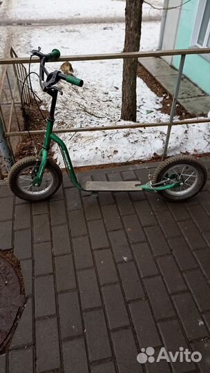 Самокат детский двухколесный бу