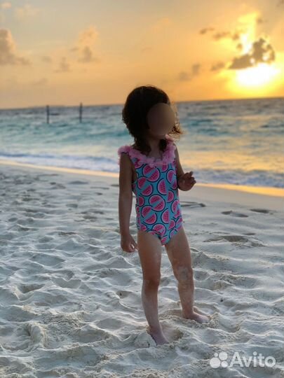 Купальник на девочку 98 размер на 3-4 года