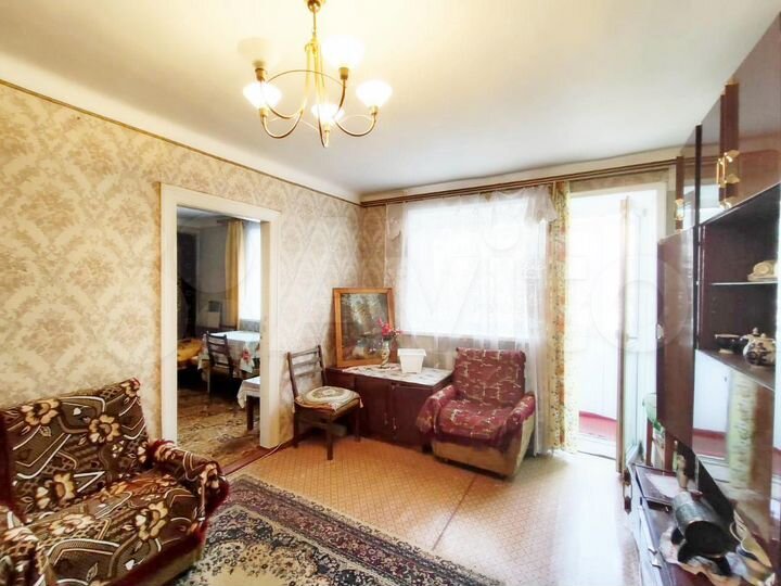 3-к. квартира, 53 м², 2/3 эт.