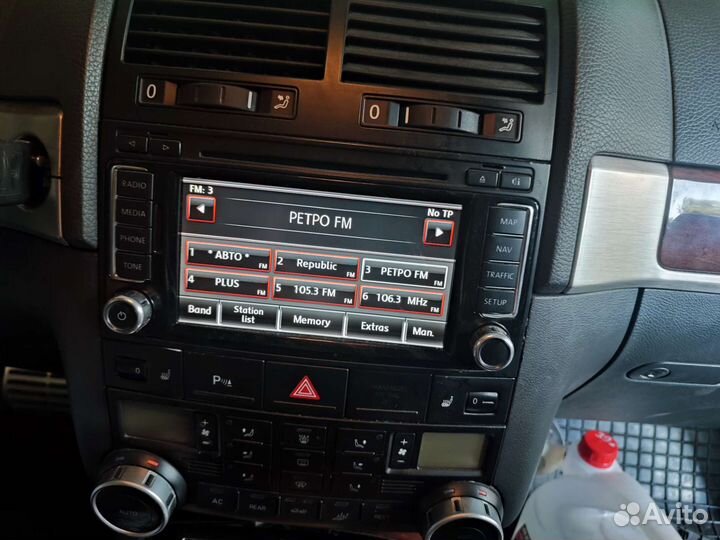 Штатная магнитола на volkswagen touareg