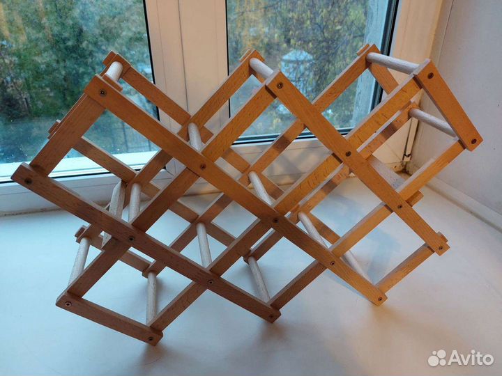 Подставка под вино и шампанское из бука