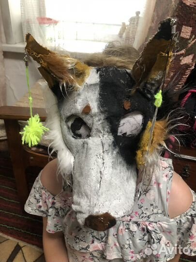 Маска для квадробики Собака