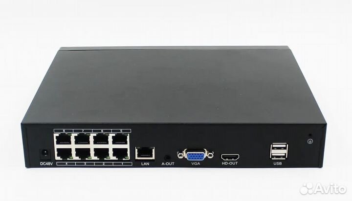 IP PoE Комплект видеонаблюдения на 8 камер