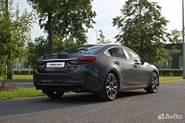 Mazda 6 2.5 AT, 2015, 133 000 км