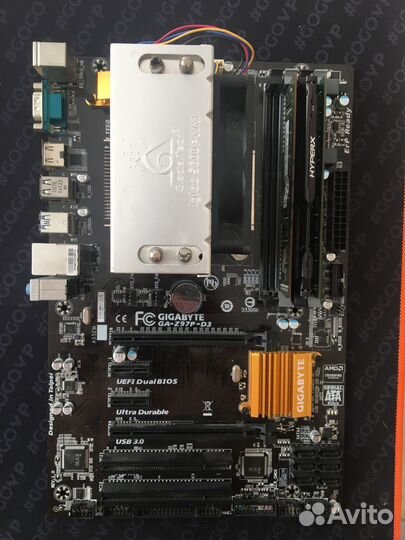 Комплект Intel Core i5-4430 + Gigabyte GA-Z97P-D3