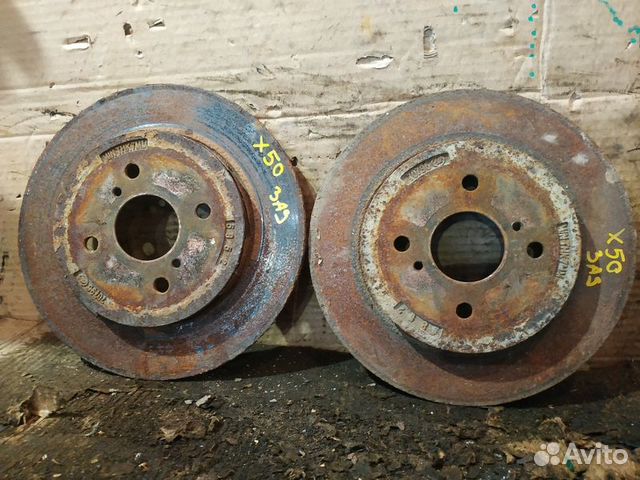 Диски тормозные задние lifan X50