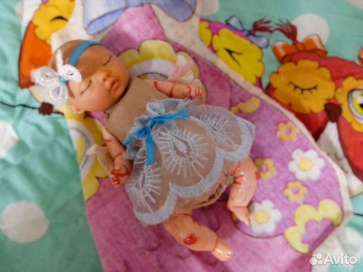 Кукла мини реборн