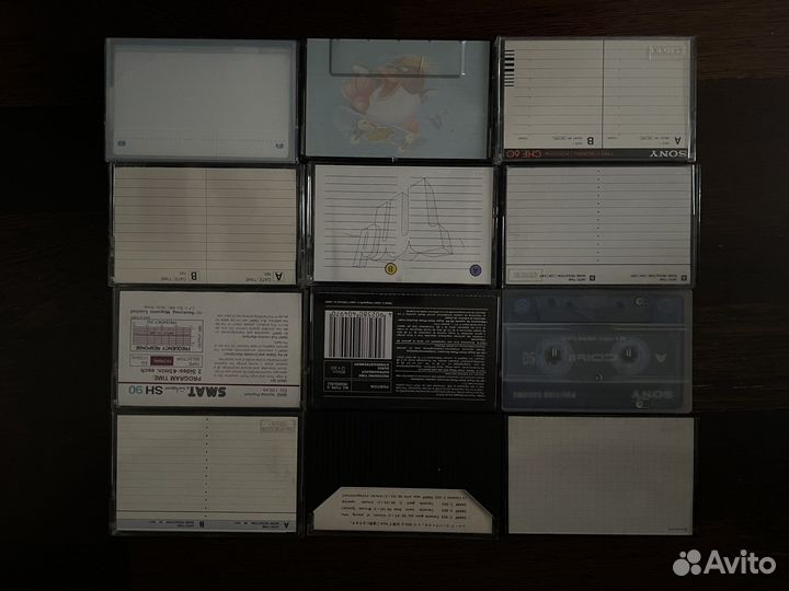 Аудиокассеты под запись и в коллекцию