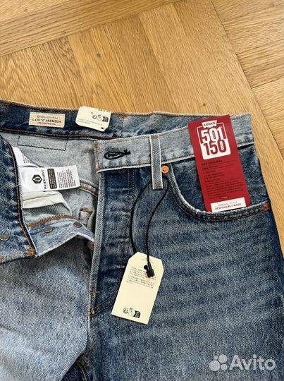 Женские джинсы levis 501 24W