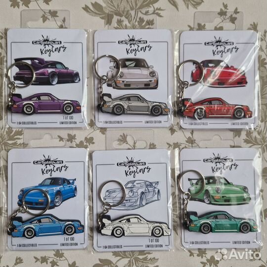 Porsche 911 964 RWB брелок лимитированный