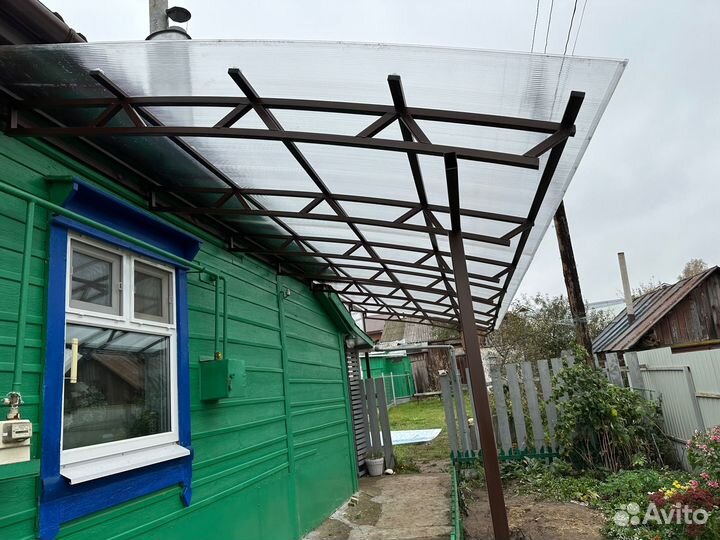 Навес для дачи
