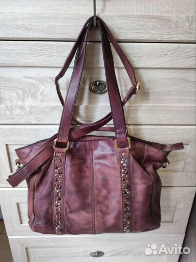 Сумка кожаная Италия