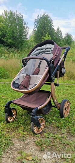 Коляска 2 в 1 + автолюлька (торг возможен)