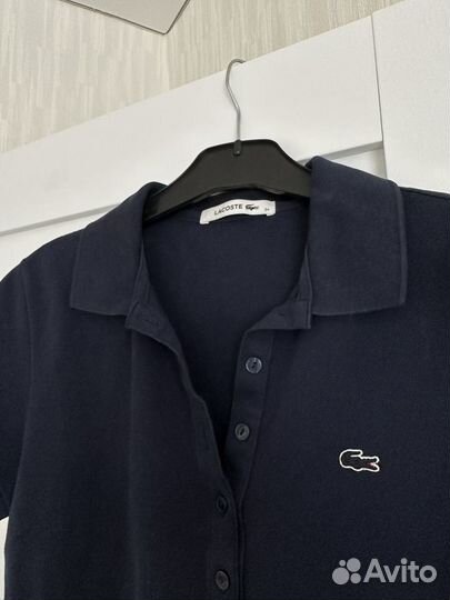 Поло lacoste женское оригинал XS