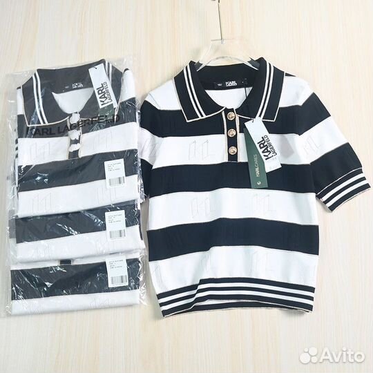 XS-L Новое поло футболка karl lagerfeld оригинал