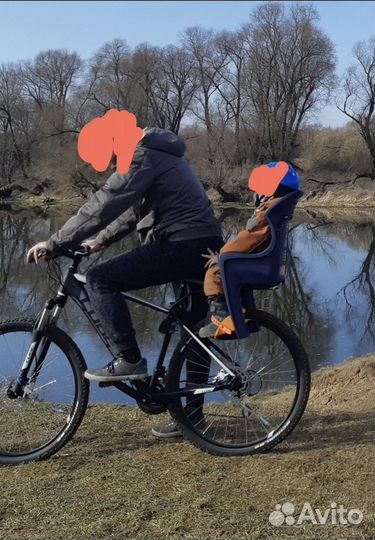 Детское велокресло заднее