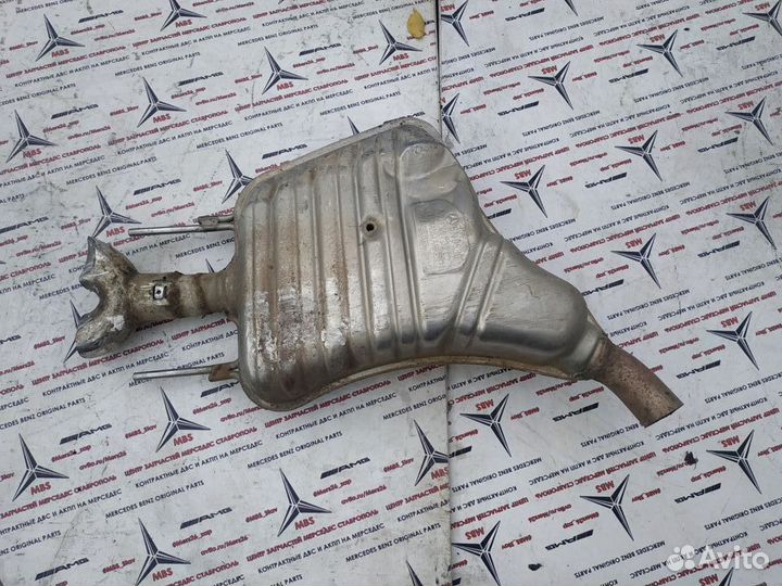 Глушитель задняя правая часть w221 M273 Mercedes