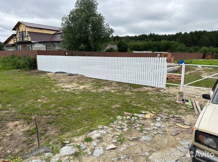 Металлический штакетник от производителя