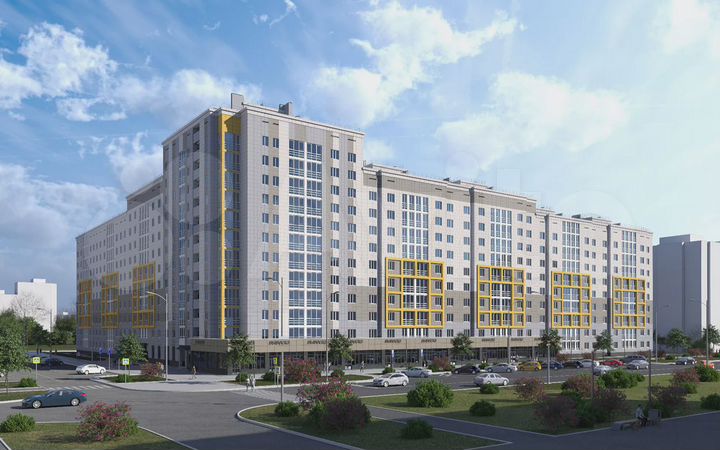 1-к. квартира, 39,8 м², 10/10 эт.