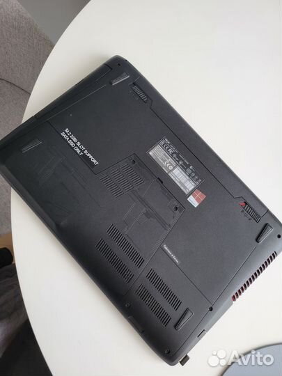 Игровой ноутбук asus ROG GL552V