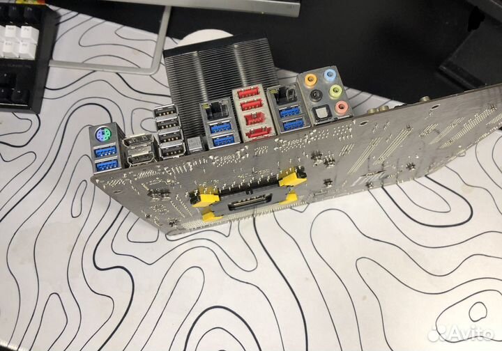 Комплект материнка Asrock z77 i7 3770k 16gb