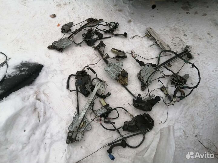 Стекло подъёмники + замки Марк2 100 mark2