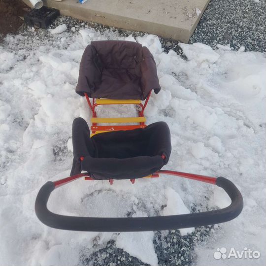 Санки для двойни или погодок