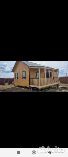 Каркасный дачный домик