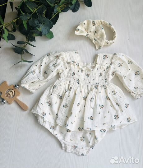 Платье боди с повязкой