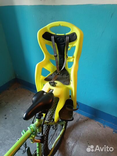 Детское велокресло заднее