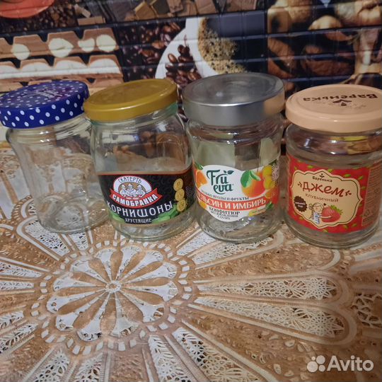 Стеклянные банки 350мл 200мл и другие