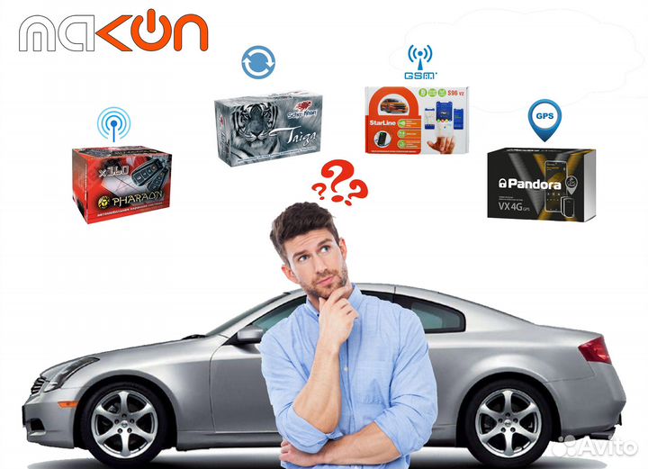 Сигнализация с автозапуском Старлайн ECO