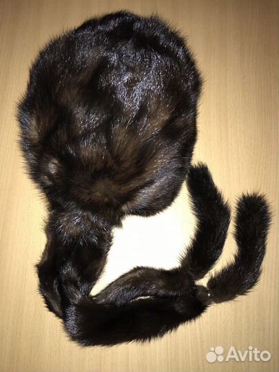 Шапка норковая женская новая