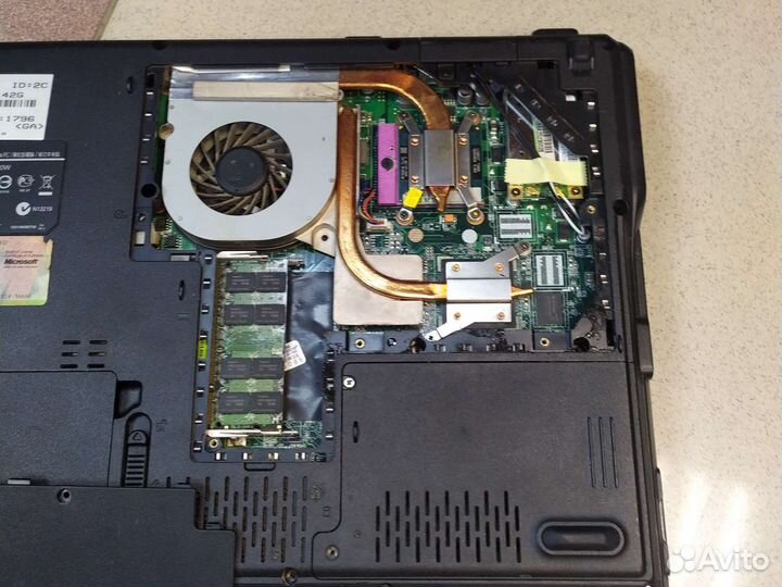 На разбор/запчасти ноутбук asus f80s