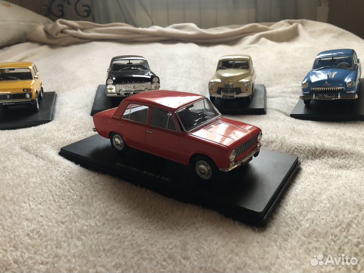 Модели автомобилей СССР 1:24