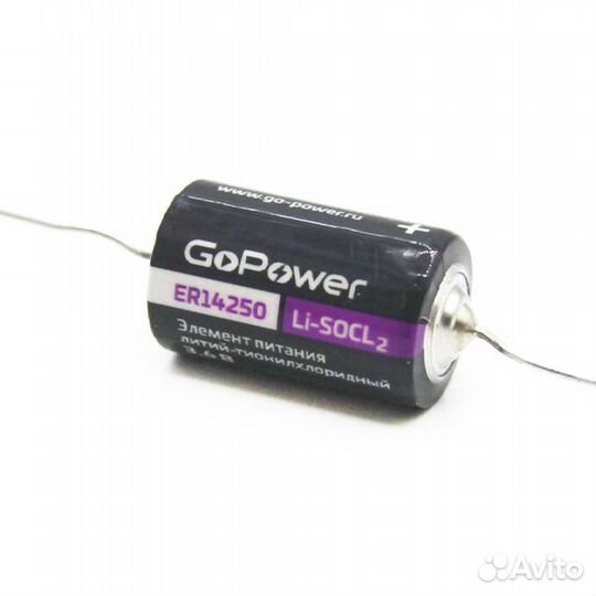 Батарейка 3,6V ER14250 14335 14505 26500 34615