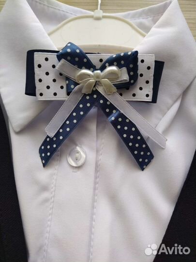 Галстучки для девочек к школьной форме