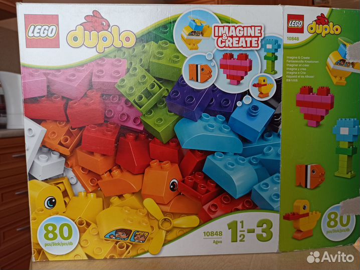 Lego duplo 10848, 80 деталей