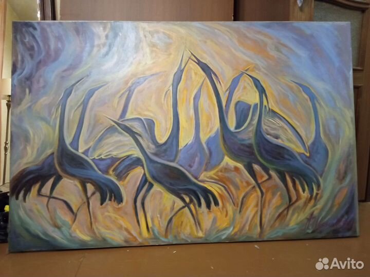 Картина маслом на холсте (170*110)