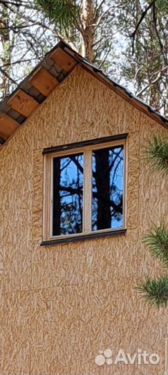 Окно для бани сауны липа 1000х1000