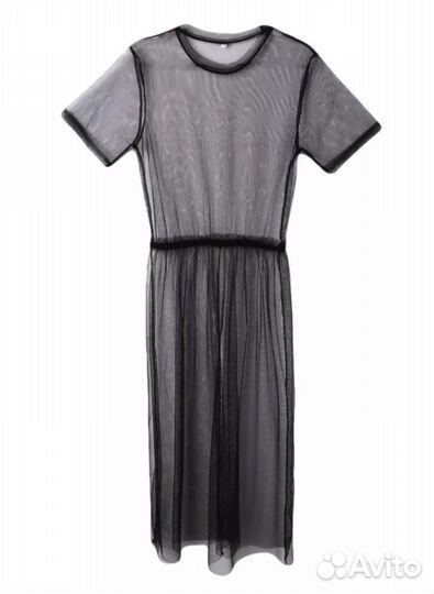 Платье сетка прозрачное