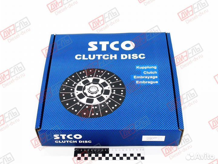 Диск сцепления 380*240*10*44.7 1-31240-972-1 / ISD