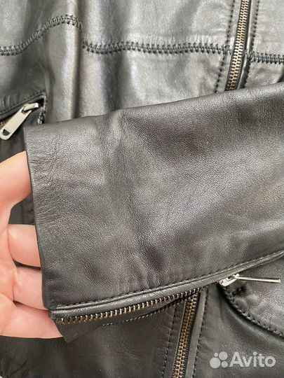 Куртка кожаная женская 42 s